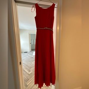Eliza J Dark Coral Gown